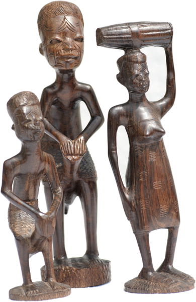 Author: MatthiasKabel, Wikipedia Commons Makonde carving c.1967