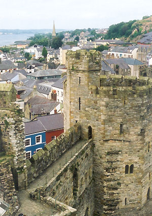 Author: Wikityke via Wikipedia Commons Caernarfon Castle