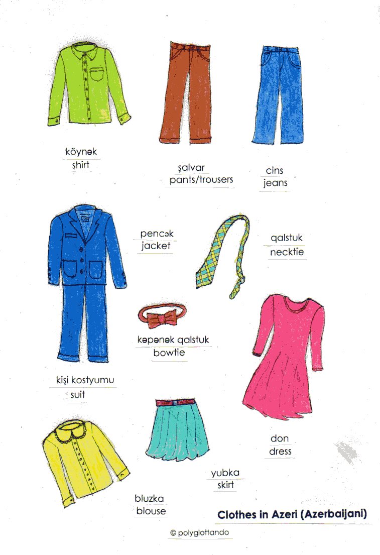 clothes Azeri