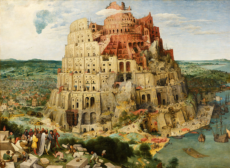 The Tower of Babel, Pieter Bruegel the Elder, 1563